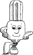 This little character was developed for the Redland Shire Council promoting energy saving - get's around doesn't he!